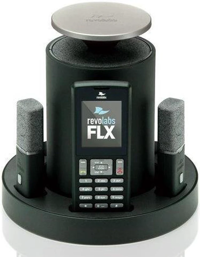 Alt view image 2 of 3 - FLX 2 VoIP SIP System w/ one Omni and one wearable micropho