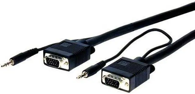 Alt view image 2 of 6 - VGA W/AUDIO HD15 M/M CBLE 50FT