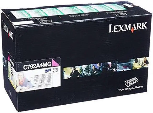Alt view image 2 of 14 - Lexmark C792A4MG Return Program Toner Cartridge - Magenta