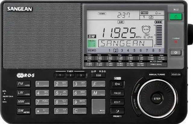 Alt view image 3 of 10 - Sangean ATS-909X BK Shortwave Portable Receiver