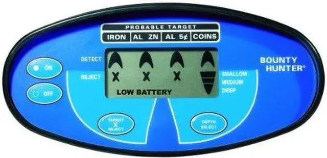 Alt view image 2 of 15 - Bounty Hunter Quick Silver     Metal Detector Qsi