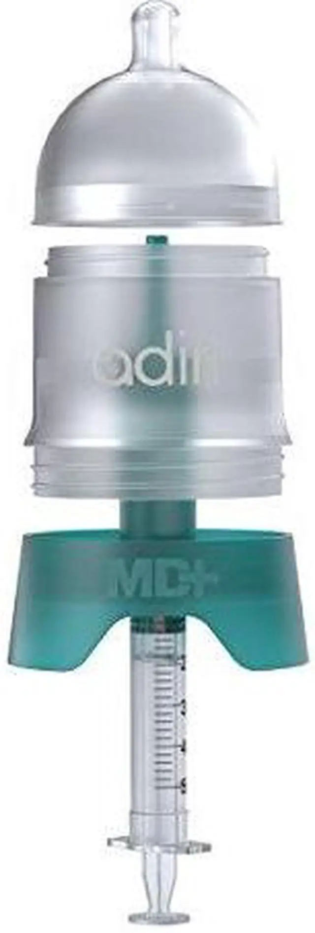 Main image of ReliaBrand AD048GR-3275C Adiri MD+ Medicine Delivery Nurser Baby Bottle, Green