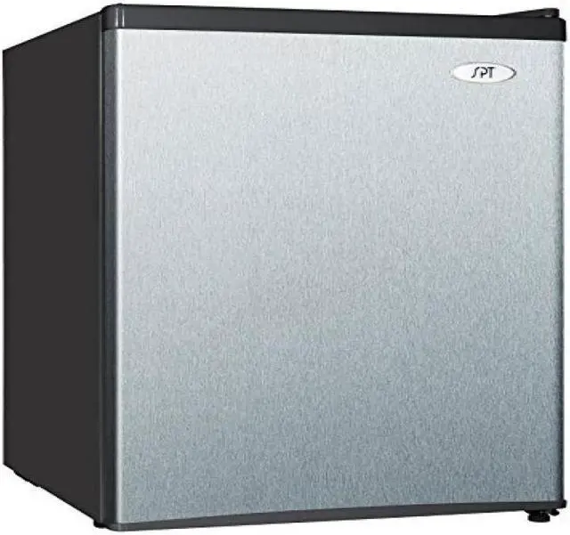 Alt view image 6 of 12 - SUNPENTOWN RF-244SS 2.4 cu.ft. Compact Refrigerator in Stainless Steel - Energy Star