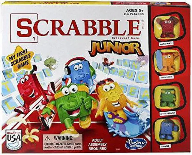 Alt view image 3 of 20 - Scrabble Junior Game, More Games by Hasbro