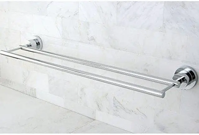 Main image of Kingston Brass BA8213C Concord 24 Inch Dual Towel Bar - Polished Chrome