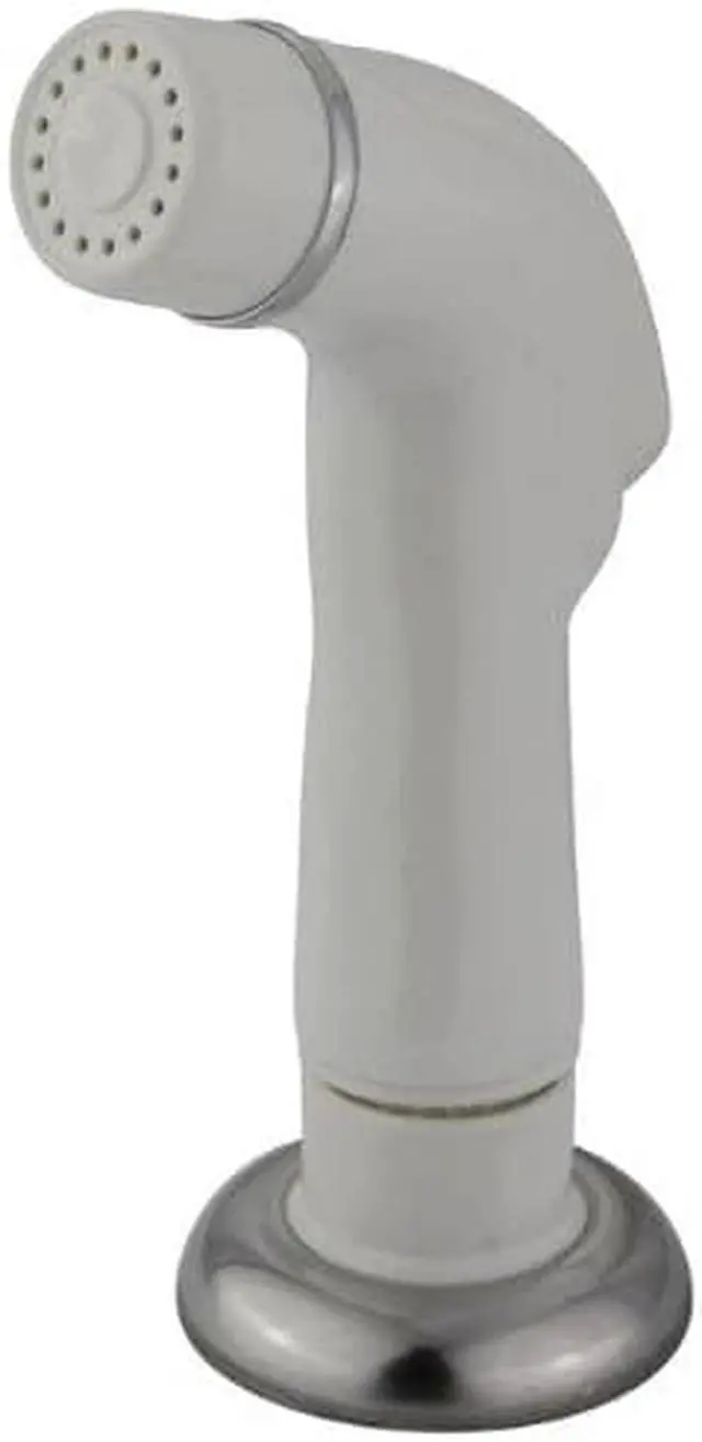 Alt view image 3 of 5 - Kingston Brass KBS750SP Gourmetier KBS750SP Kitchen Faucet Sprayer for KB751, White