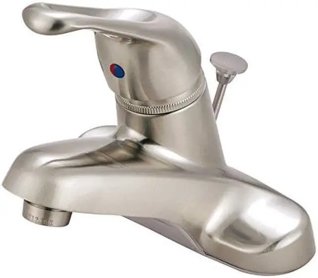 Alt view image 2 of 5 - Kingston Brass KB518B Single Handle 4 in. Centerset Lavatory Faucet with Brass Pop-up