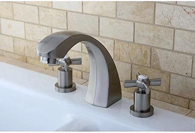 Alt view image 6 of 10 - Kingston Brass Millennium Roman Tub Filler in Satin Nickel by Kingston Brass