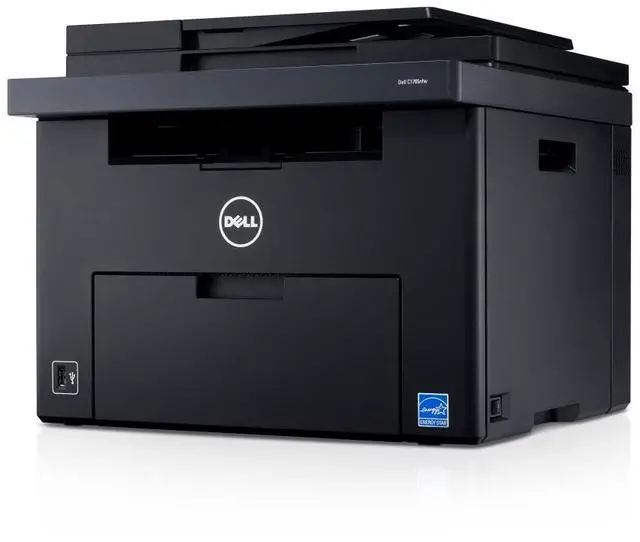 Alt view image 6 of 7 - Dell C1765NFW LED Multifunction Printer - Color - Plain Paper Print - Desktop 48FD1