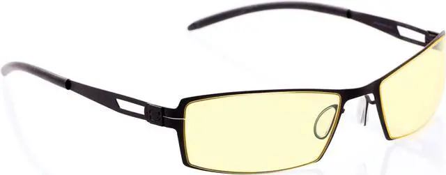 Alt view image 3 of 4 - GUNNAR SHEADOG Computer Glasses Onyx Frame (Amber Lens) Tint 65% Blue Light & 100% UV Protection, G0005-C001