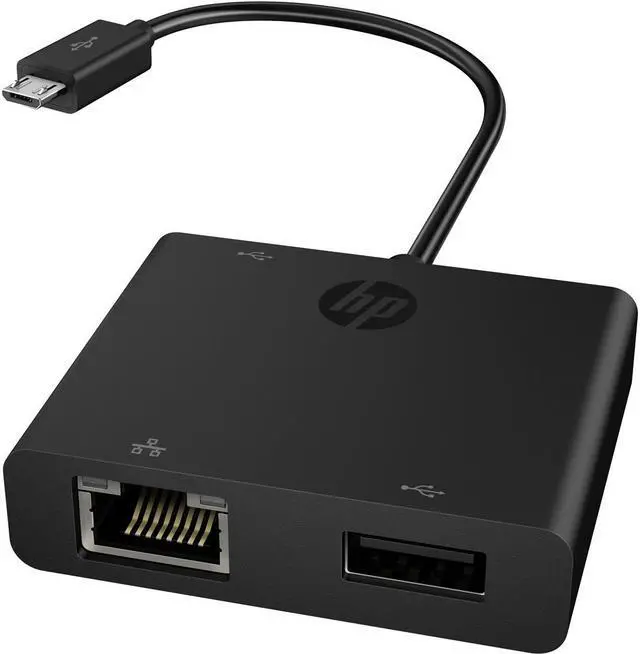 Main image of HP Micro USB to USB/Ethernet Cable K1V16AA