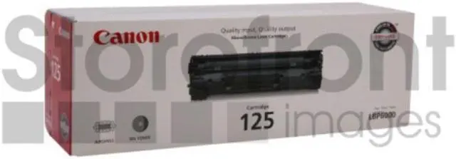 Main image of CANON BR LBP-6000 1-CRG125 SD BLACK TONER, 1,600 yield