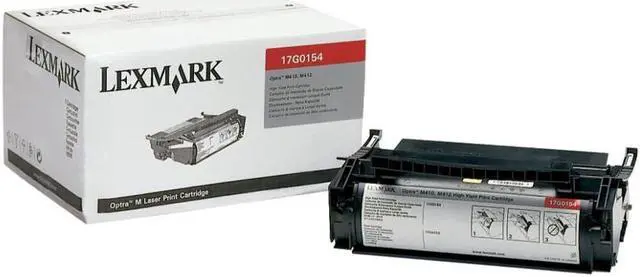 Alt view image 17 of 20 - Lexmark 17G0154 High-Yield Toner 15000 Page-Yield Black