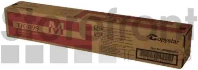 Alt view image 2 of 6 - Kyocera 1T02K0BCS0 Model TK-899M Magenta Toner Cartridge, Compatible with Kyocera/Copystar CS-205C, CS-255C, FS-C8025MFP, FS-C8520MFP, FS-C8525MFP, TASKalfa 205c, 255 and 255c Multifunctional Printers