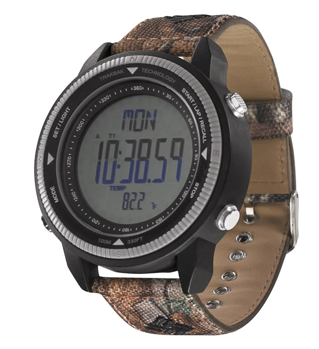 Alt view image 3 of 4 - Men's Columbia Switchback Compass Thermometer Watch CT011-330