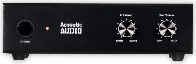 Alt view image 3 of 6 - Acoustic Audio WS1005 Passive Subwoofer Amp 200 Watt Amplifier for Home Theater