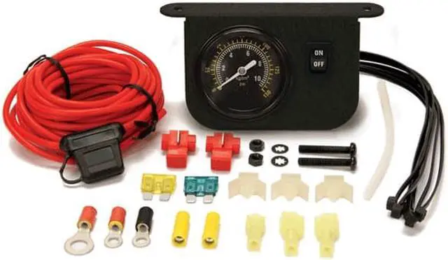 Alt view image 3 of 6 - Viair 20062 Illuminated Dash Panel Gauge Kit 30 Amp