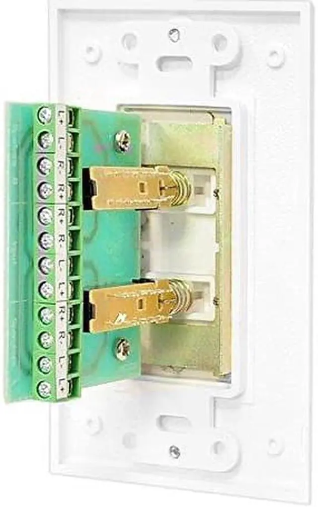 Alt view image 5 of 12 - Pyle PVCS2 In-Wall Speakers A/B Source Selector Switch Control Audio/ Video