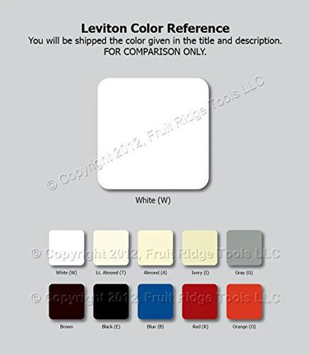Alt view image 4 of 10 - Leviton 88025 White Two Gang Blank Wall Plate
