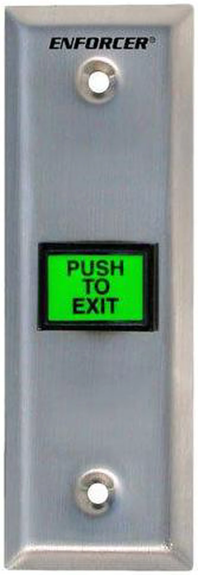 Main image of Seco-Larm Enforcer Slimline Push-to-Exit Plate, Illuminated (SD-7103GC-PEQ)