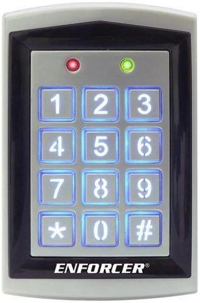 Alt view image 2 of 5 - Seco-Larm Sealed Housing Weatherproof Digital Access Keypad w/ Proximity Reader