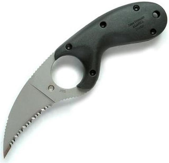 Alt view image 12 of 13 - CRKT 2515 Knives Fixed Knife Matte Finish Zytel Handle Kommer Bear Claw