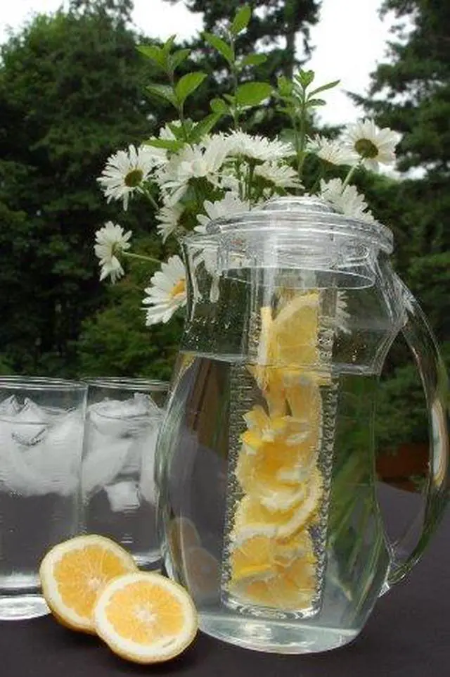 Alt view image 6 of 20 - Prodyne FI-3 Fruit Infusion Pitcher, Clear