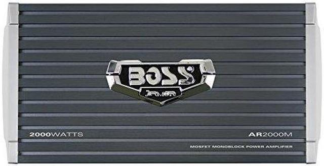 Alt view image 8 of 20 - Boss Armor AR2000M 2000 Watt Monoblock A/B Amplifier Car Audio Amp & Bass Remote