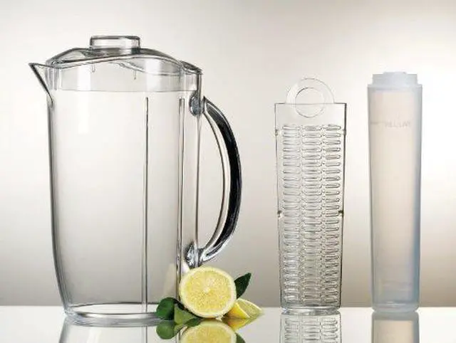 Alt view image 2 of 12 - Clear Iced Fruit Infusion Natural Fruit Flavor Pitcher