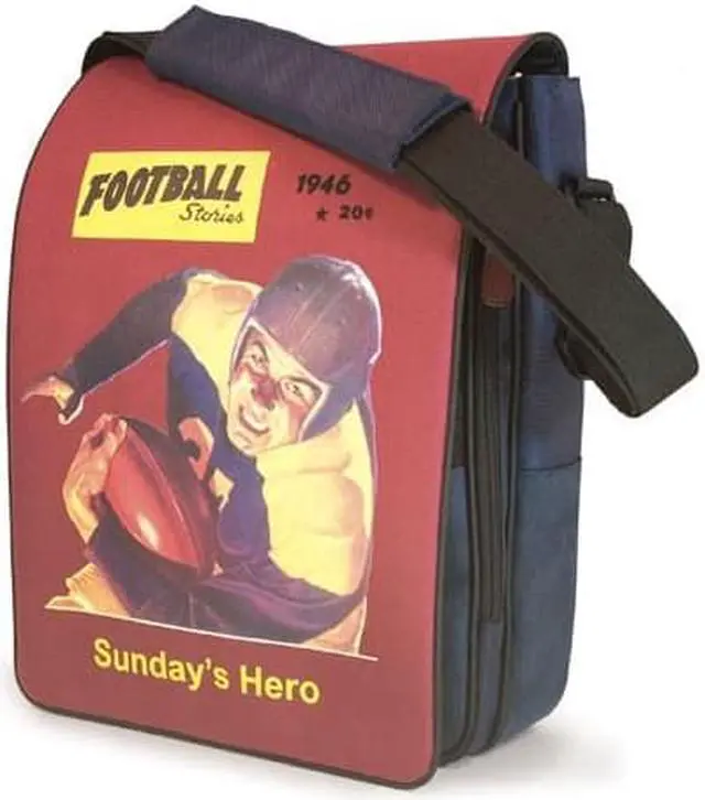 Alt view image 15 of 15 - Dig Stadium 14.1" Ultrabook or 15" MacBook Messenger Bag - Navy