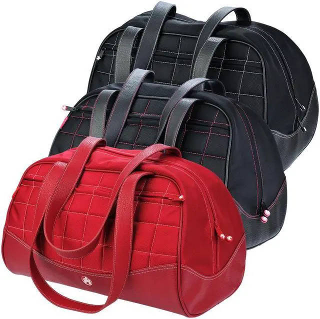 Alt view image 4 of 4 - Sumo Travel Duffel - Red w/White Stitching - Medium