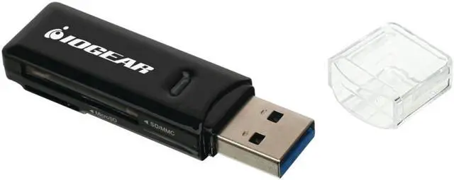Main image of IOGEAR GFR305SD Compact USB 3.0 SDXC(TM) Card/microSDXC(TM) Card Reader/Writer