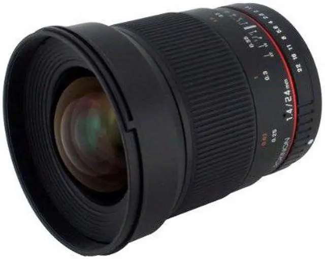 Alt view image 12 of 13 - Rokinon 24mm F1.4 Aspherical Wide Angle Lens