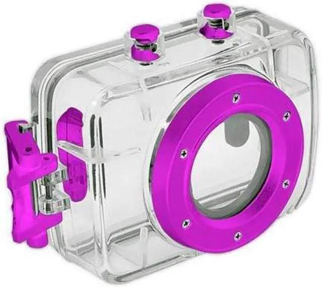 Alt view image 16 of 19 - High-Definition Sports Action Camera w/ 720p Wide-Angle Camcorder, 5.0 MP Camera, 2" Touch Screen, Micro SD Card Slot, Waterproof Case & Mounting Gear for Biking