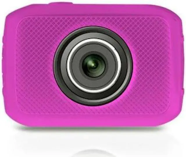 Alt view image 15 of 19 - High-Definition Sports Action Camera w/ 720p Wide-Angle Camcorder, 5.0 MP Camera, 2" Touch Screen, Micro SD Card Slot, Waterproof Case & Mounting Gear for Biking