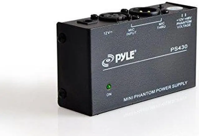 Alt view image 5 of 9 - Compact 1-Channel 48V Phantom Power Supply