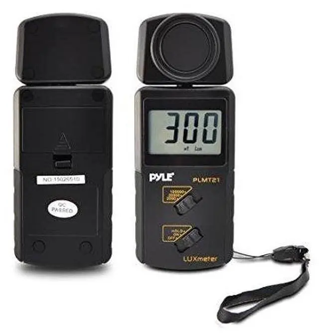 Alt view image 7 of 13 - Pyle Handheld Lux Light Meter Photometer W/ 20,000 Lux range, 2x Per Second Sampling, and Digital Display