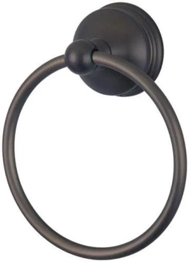 Alt view image 6 of 10 - Kingston Brass BA1164ORB Vintage Towel Ring, Oil Rubbed Bronze