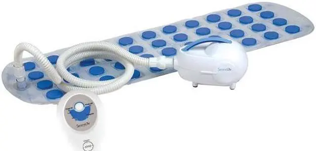 Alt view image 3 of 5 - Serene Life PHSPAMT22 Bubble Bath Mat Body Spa Massage