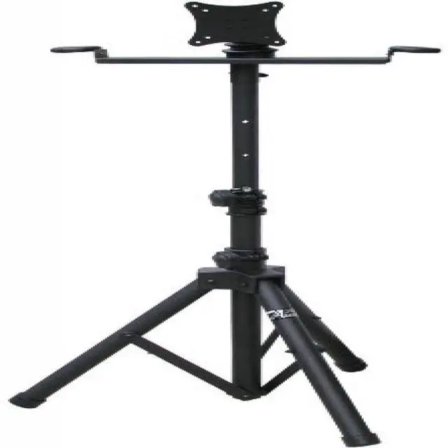 Alt view image 2 of 4 - Audio2000 Flat Panel TV/Monitor Stand with Foldable Tripod Legs - AST420Y