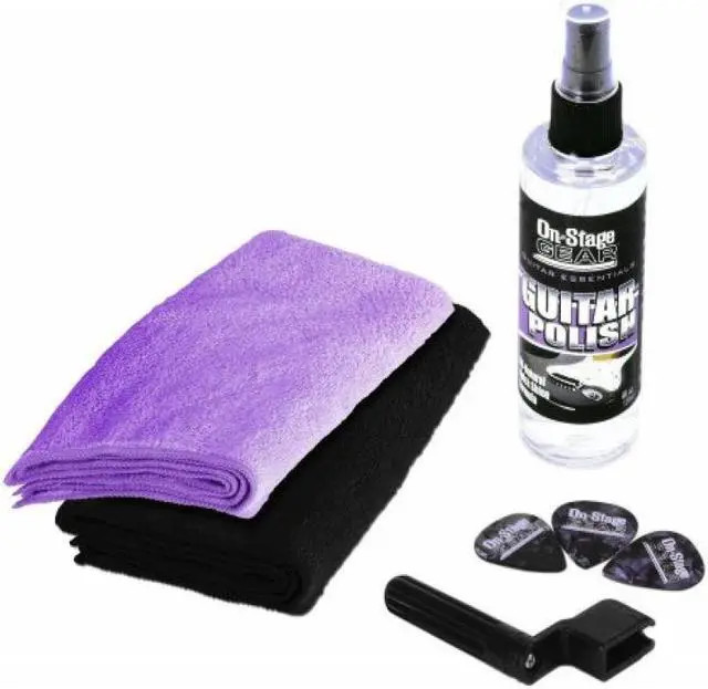 Alt view image 4 of 5 - On Stage GK7000 Universal Guitar Care Kit 81596