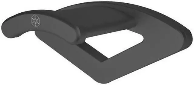 Main image of Premium wall-mounted HiFi headphone holder-Silver