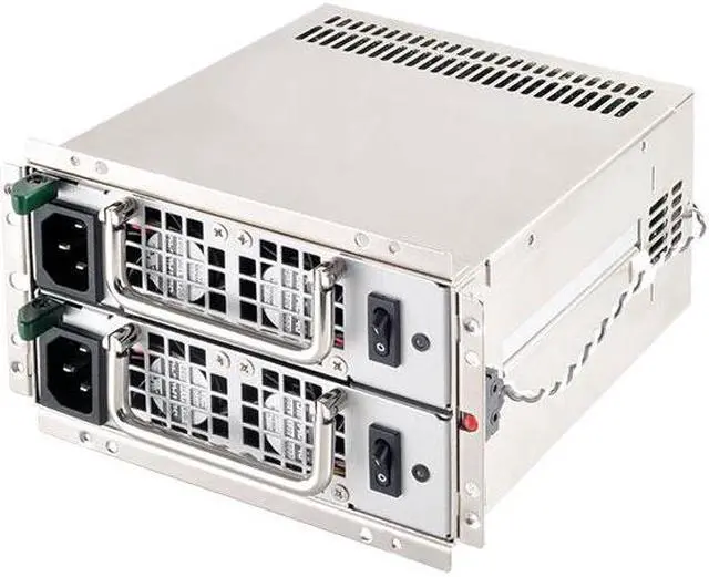 Main image of SilverStone Technology Gemini 400+400W PS2 Mini Redundant Power Supply 80 Plus Silver PS-GM400-S