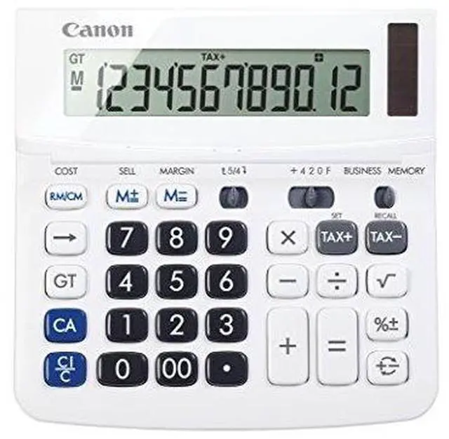 Alt view image 2 of 20 - Canon TX-220TSII Portable Display Calculator 12-Digit LCD 0633C001