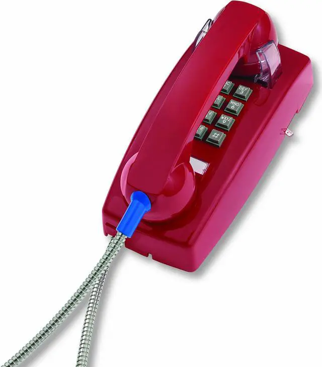 Alt view image 2 of 13 - Cortelco 2554 - corded phone (ITT-2554-ARC-RD)