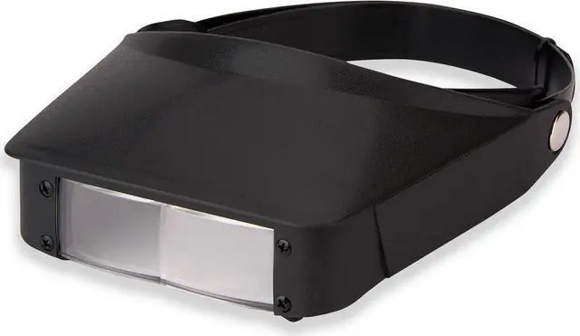 Alt view image 3 of 14 - Carson MagniVisor 2x / 3x Dual Power Flip-Up Head Mounted Magnifier MV-23