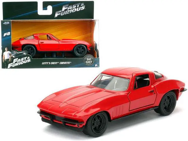 Alt view image 5 of 11 - Letty's Chevrolet Corvette Fast & Furious F8 "The Fate of the Furious" Movie 1/32 Diecast Model Car  by Jada