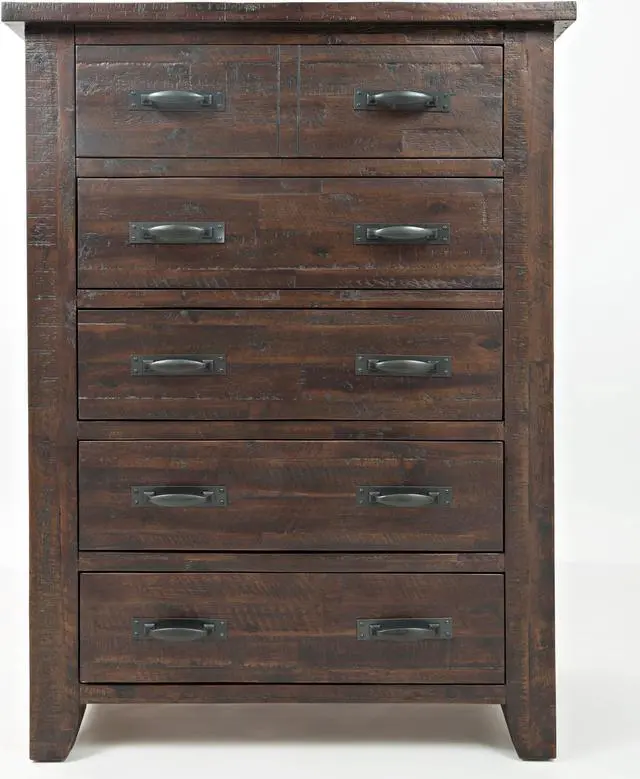 Main image of Modern Espresso Four Drawer Coffee Table