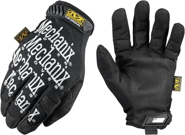 Alt view image 9 of 17 - Mechanix Wear The Original Work Gloves Black X-Large MG05011