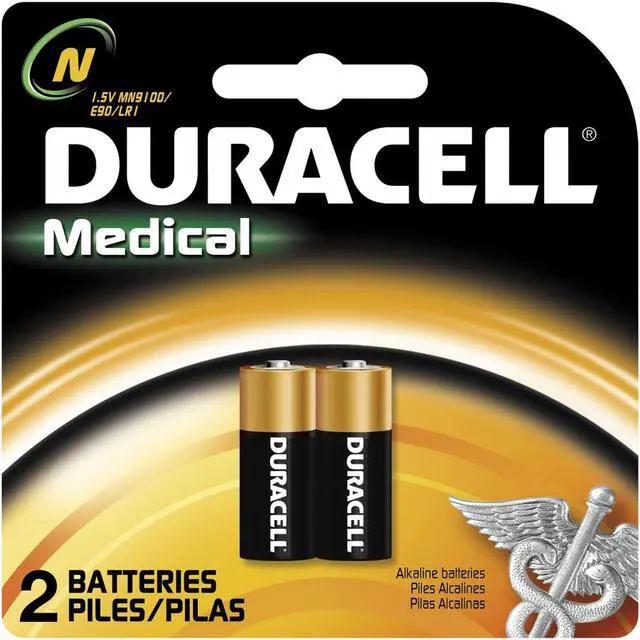 Alt view image 8 of 20 - Duracell Coppertop Alkaline Medical Battery N 1.5V 2/Pk MN9100B2PK